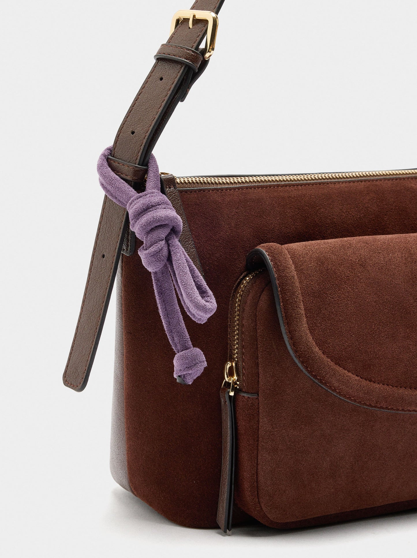 Shoulder Bag With Leather