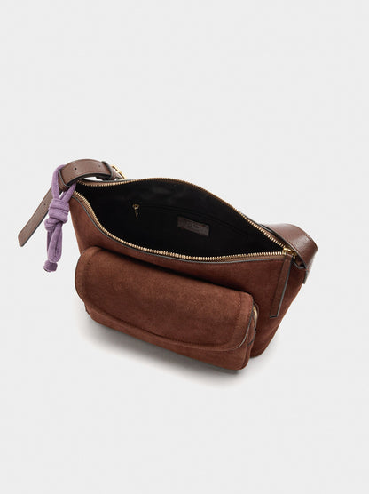 Shoulder Bag With Leather