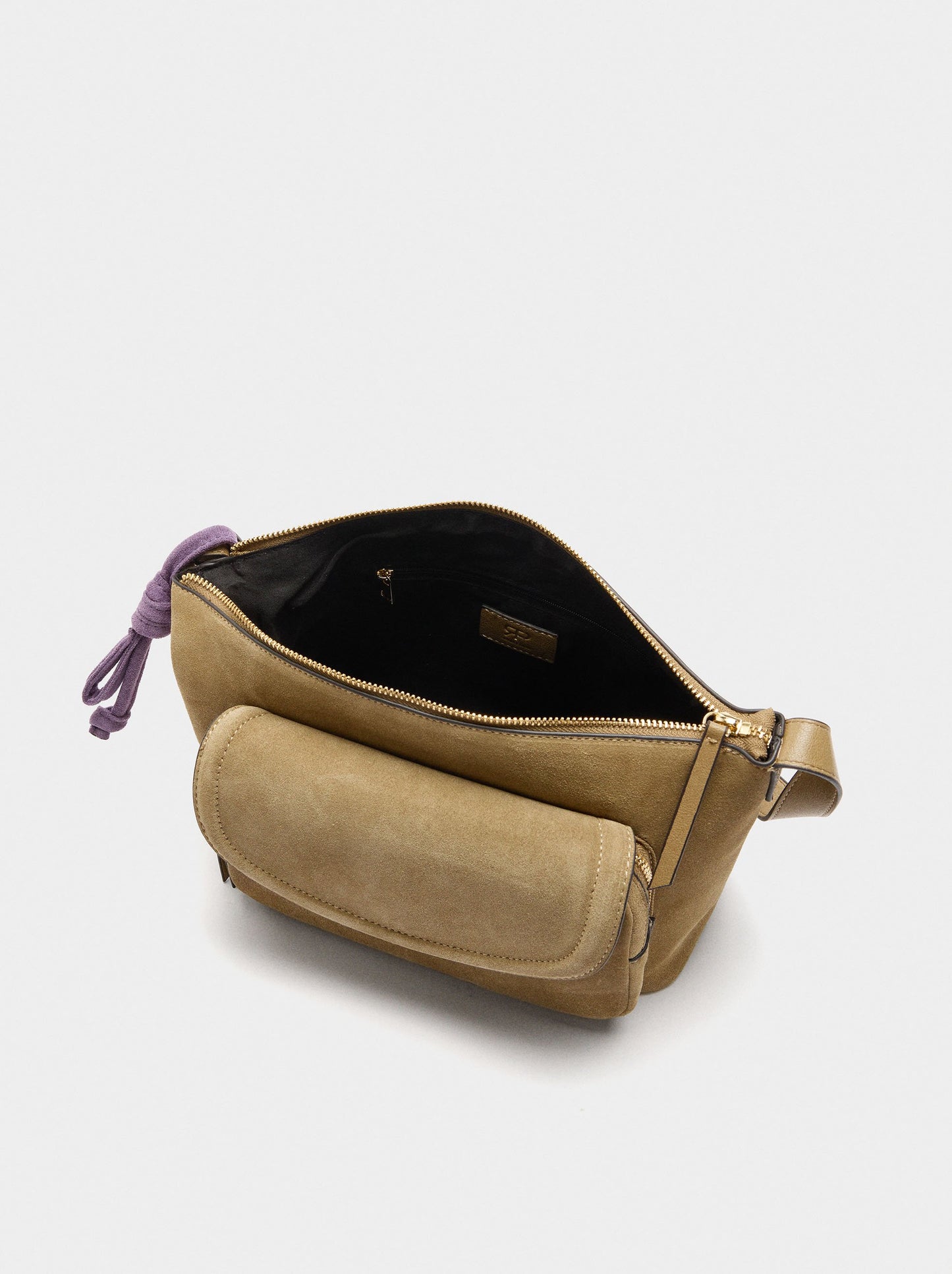 Shoulder Bag With Leather