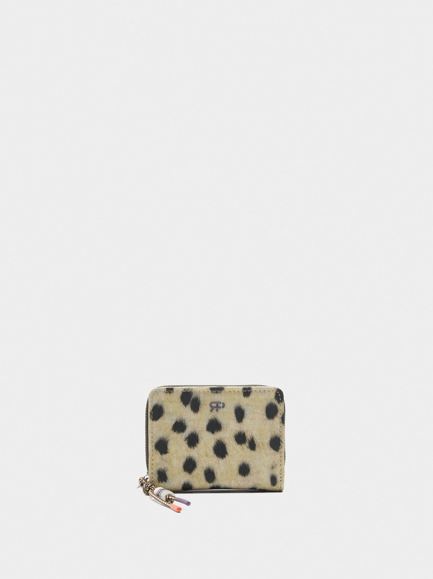 Animal Printed Nylon Wallet