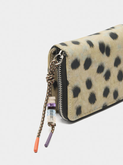 Animal Printed Nylon Wallet