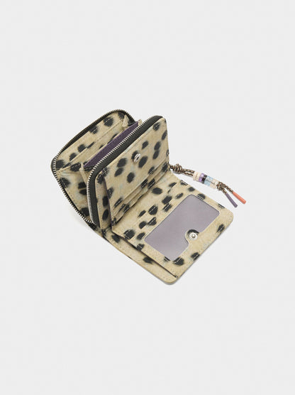Animal Printed Nylon Wallet