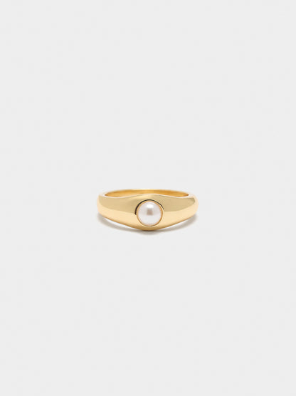 Ring With Pearl