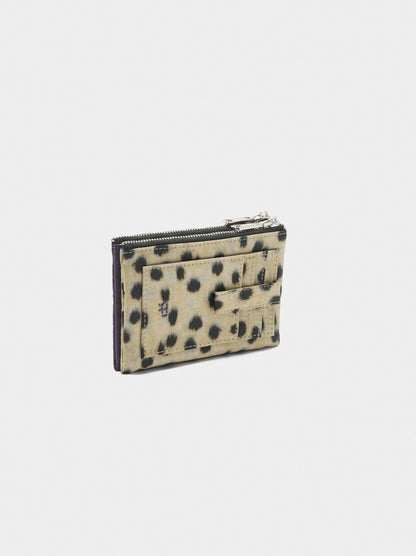 Printed Animal Nylon Card Holder