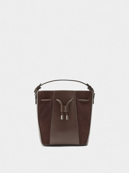 Bucket Bag With Leather S