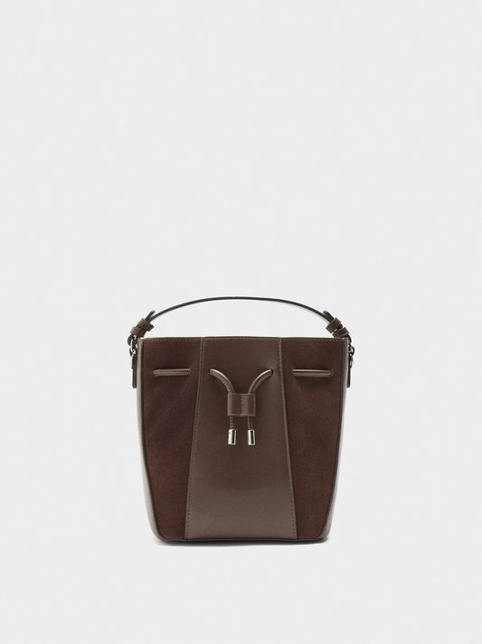 Bucket Bag With Leather S