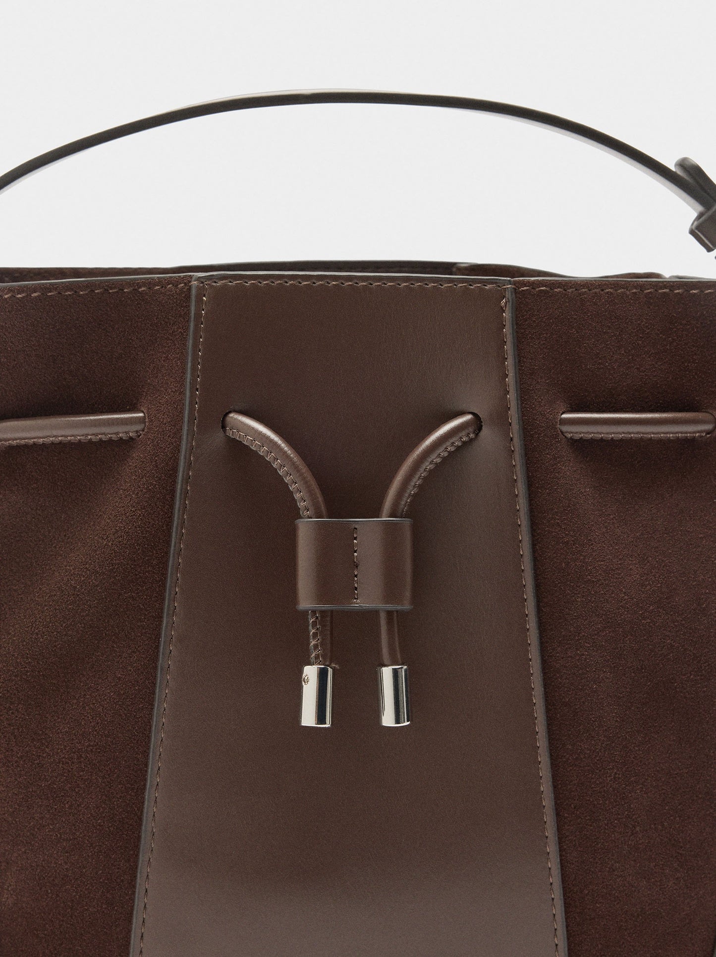 Bucket Bag With Leather S