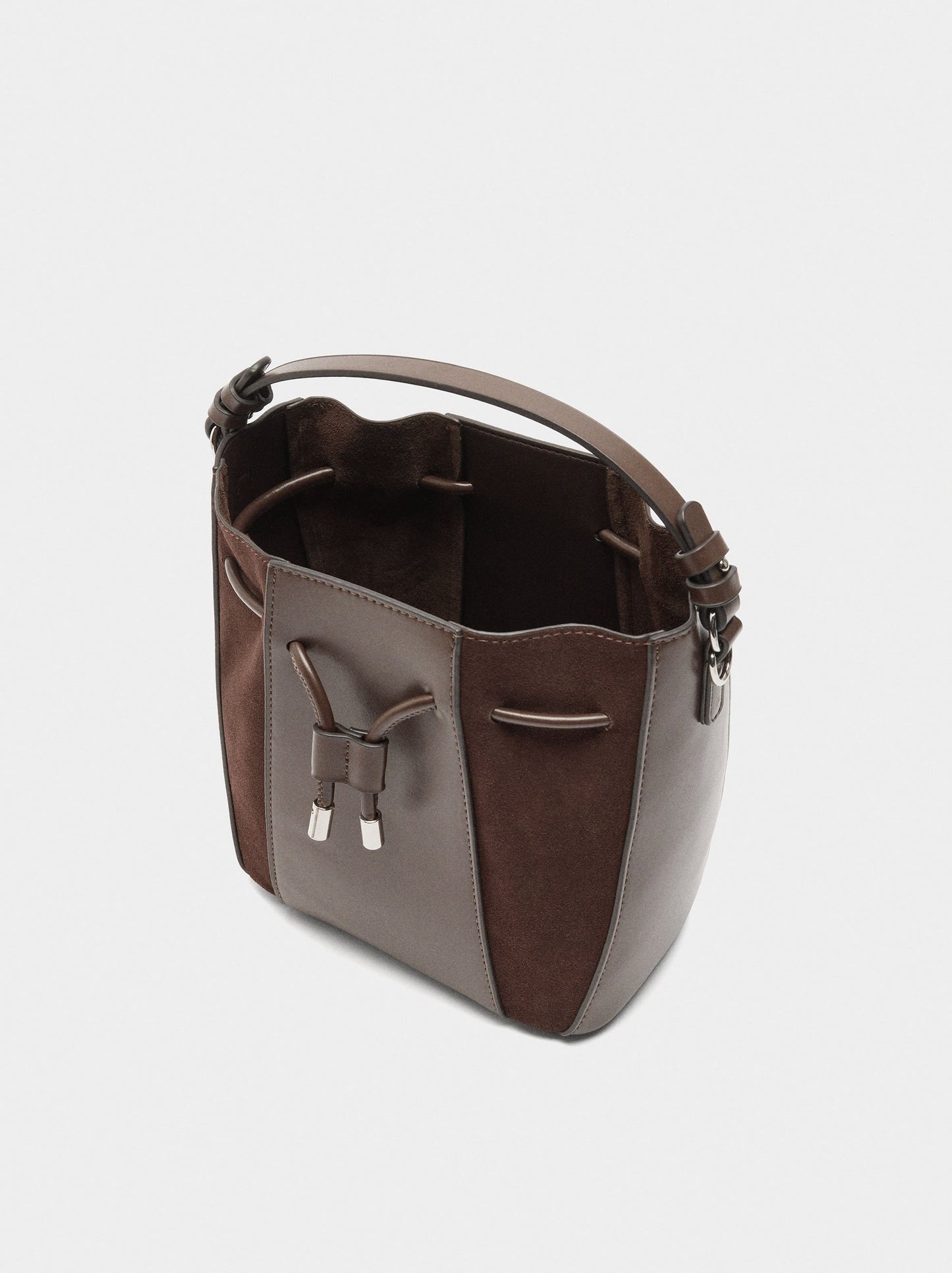 Bucket Bag With Leather S