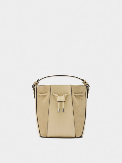 Bucket Bag With Leather S