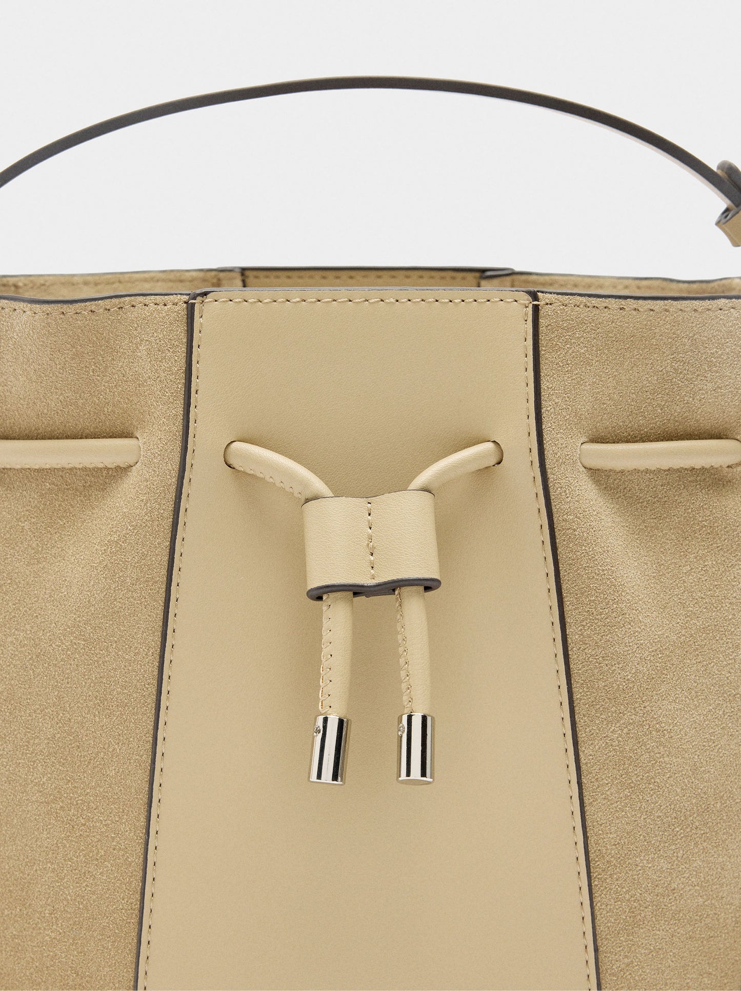 Bucket Bag With Leather S