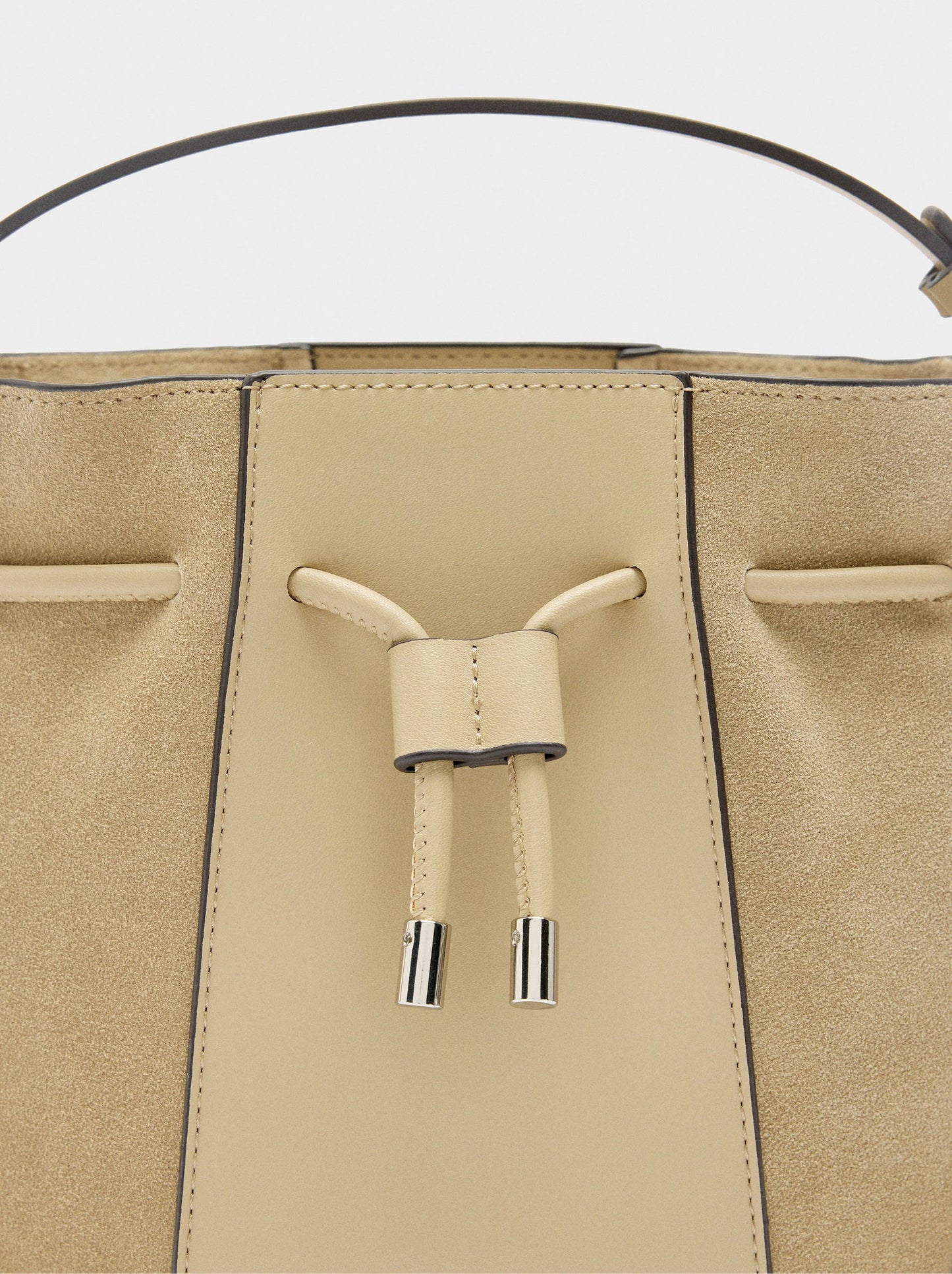 Bucket Bag With Leather S