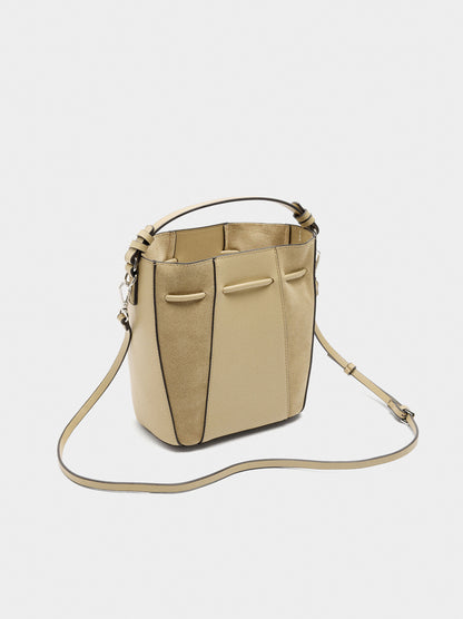 Bucket Bag With Leather S