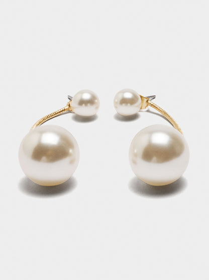 Long Earrings With Pearls