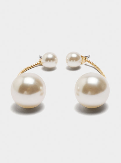 Long Earrings With Pearls