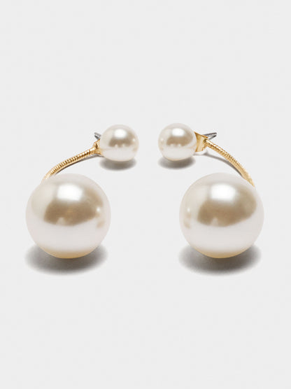 Long Earrings With Pearls