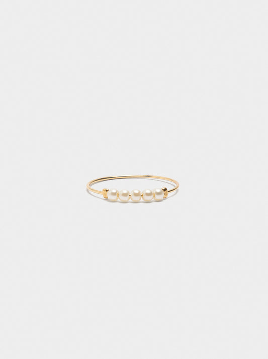 Ring With Pearls