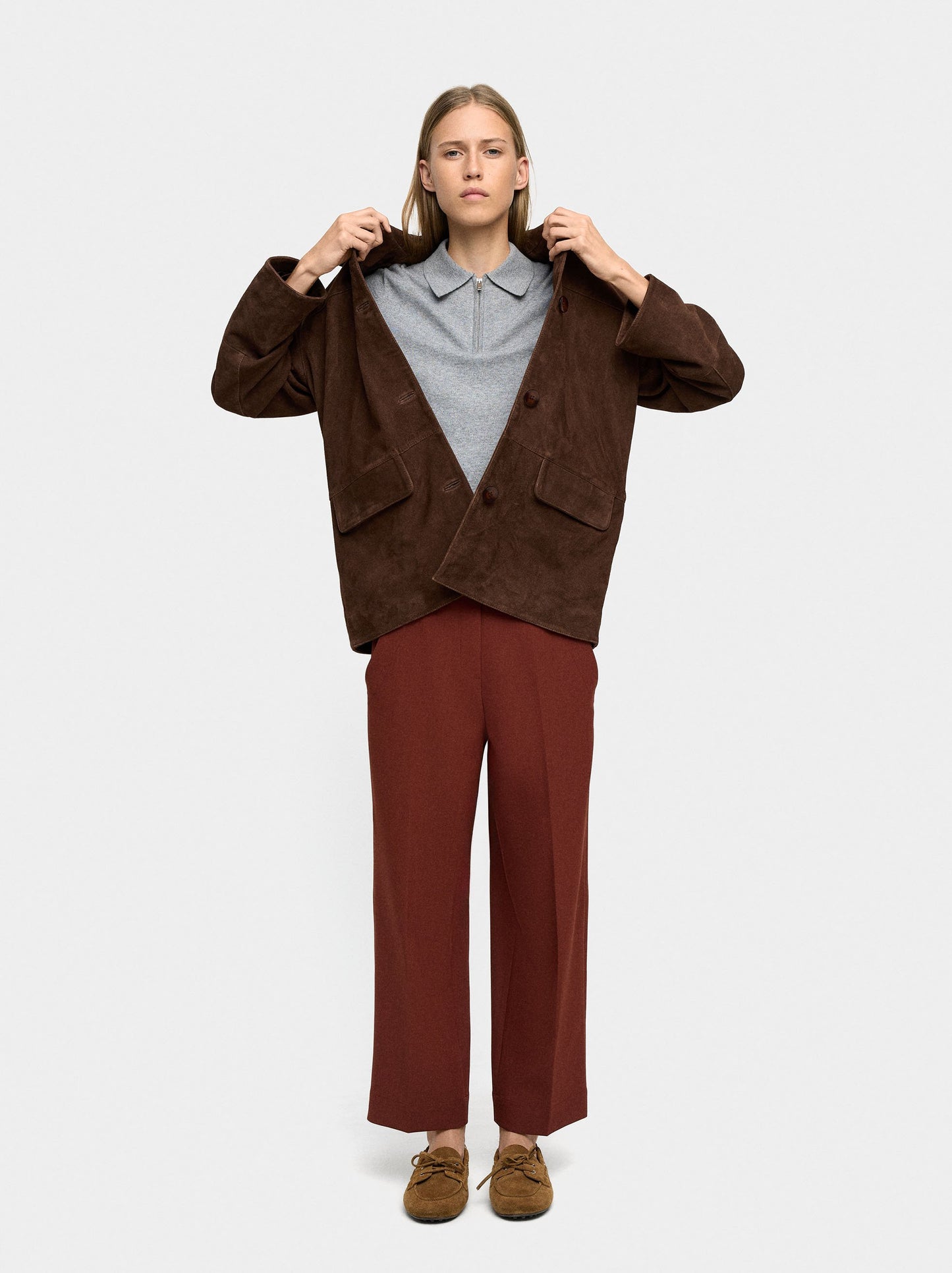 Fluid Trousers With Pockets