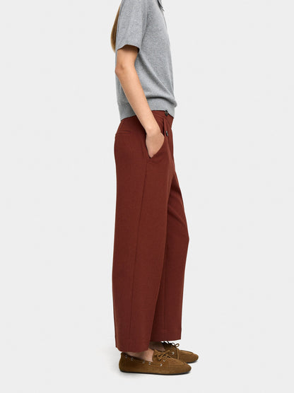 Fluid Trousers With Pockets