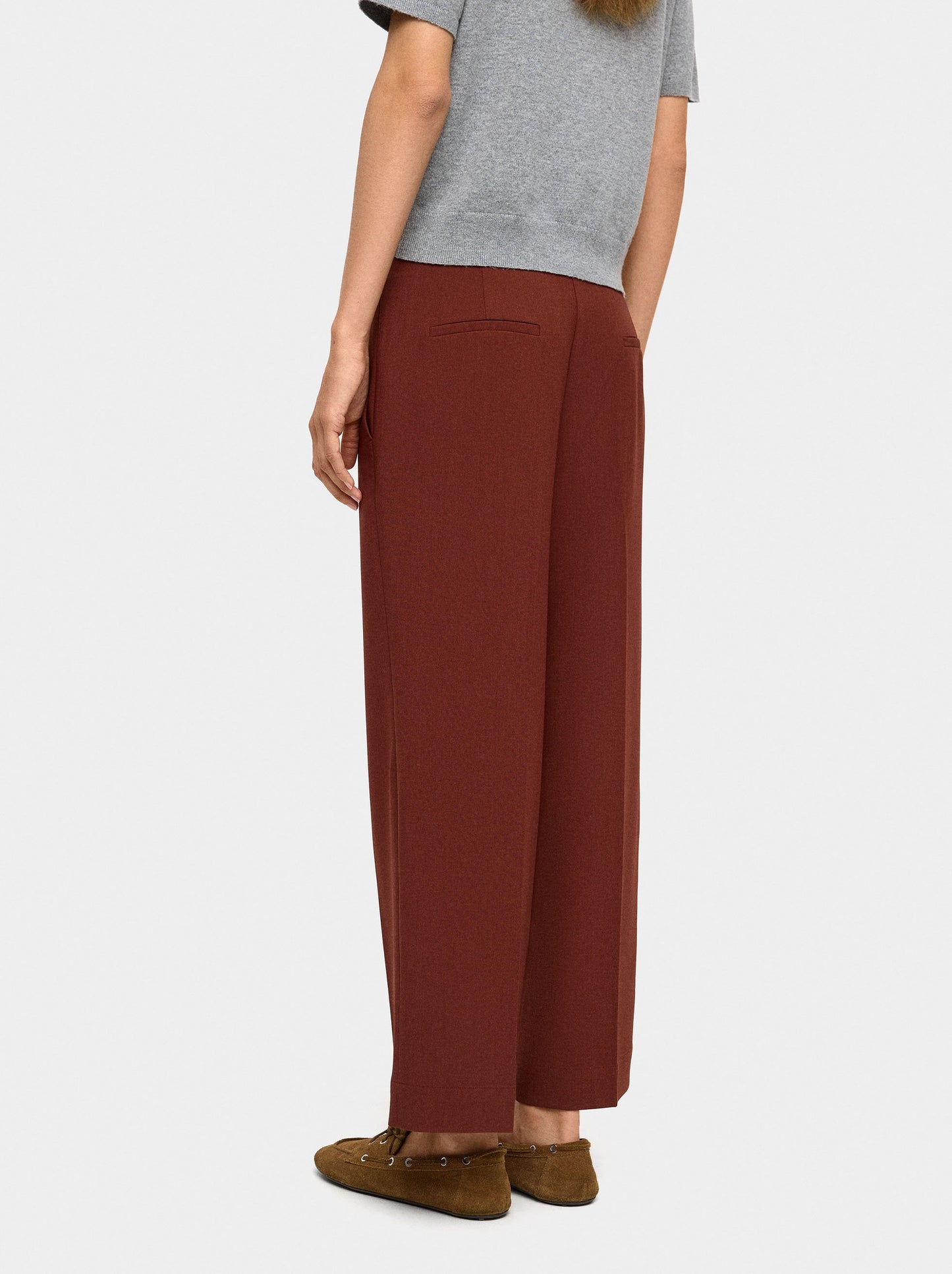 Fluid Trousers With Pockets