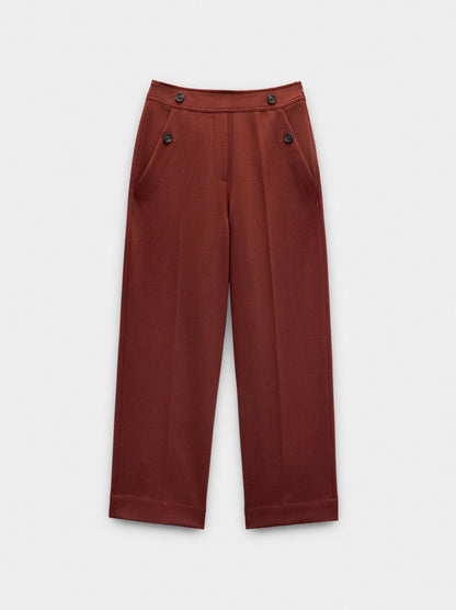 Fluid Trousers With Pockets