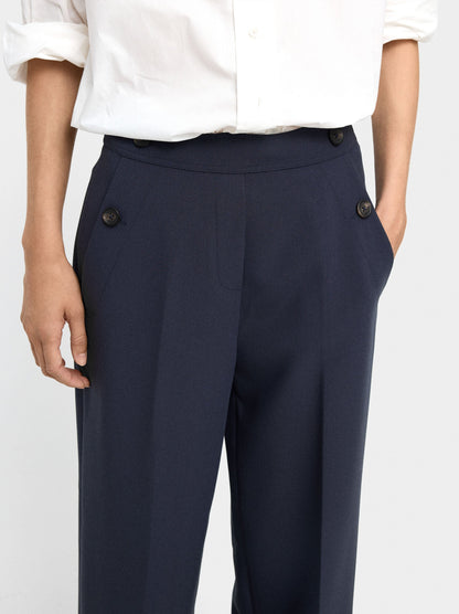 Fluid Trousers With Pockets