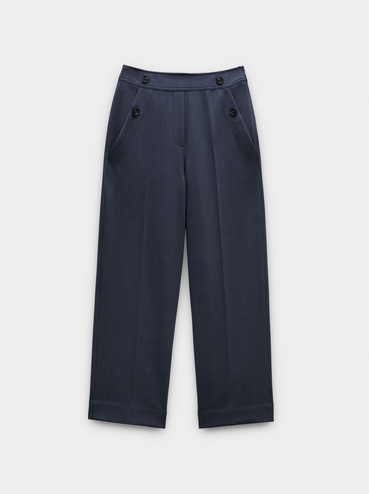 Fluid Trousers With Pockets