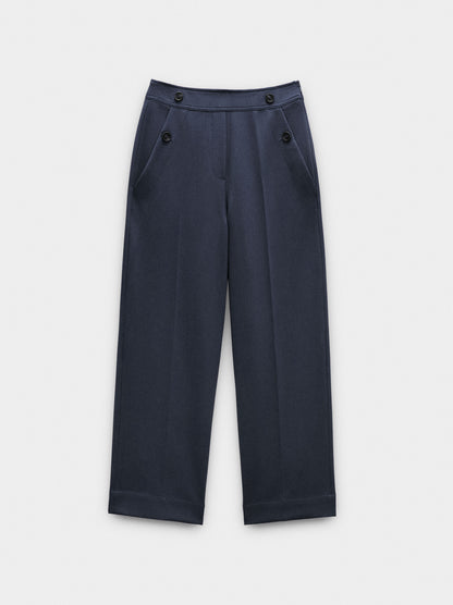 Fluid Trousers With Pockets