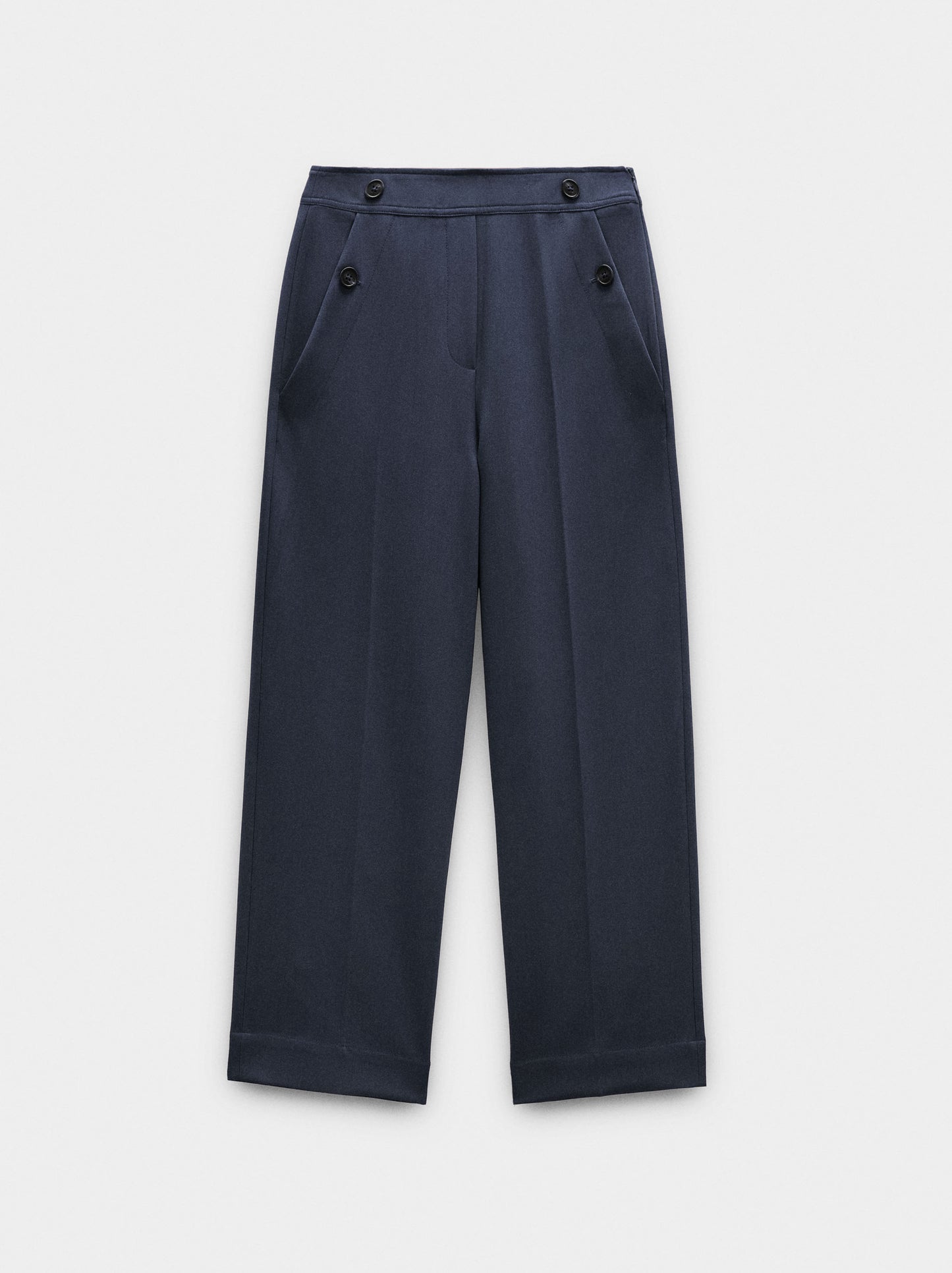Fluid Trousers With Pockets