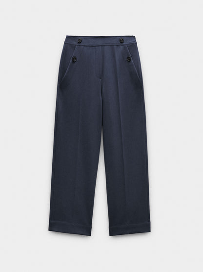 Fluid Trousers With Pockets