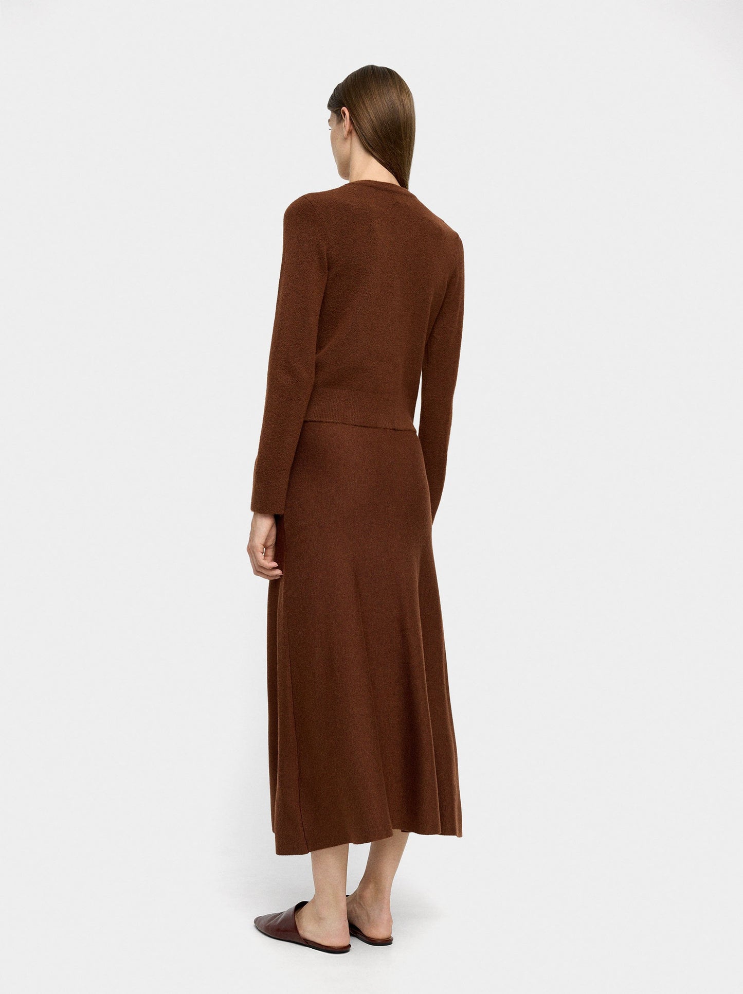 V-Neck Knit Cardigan