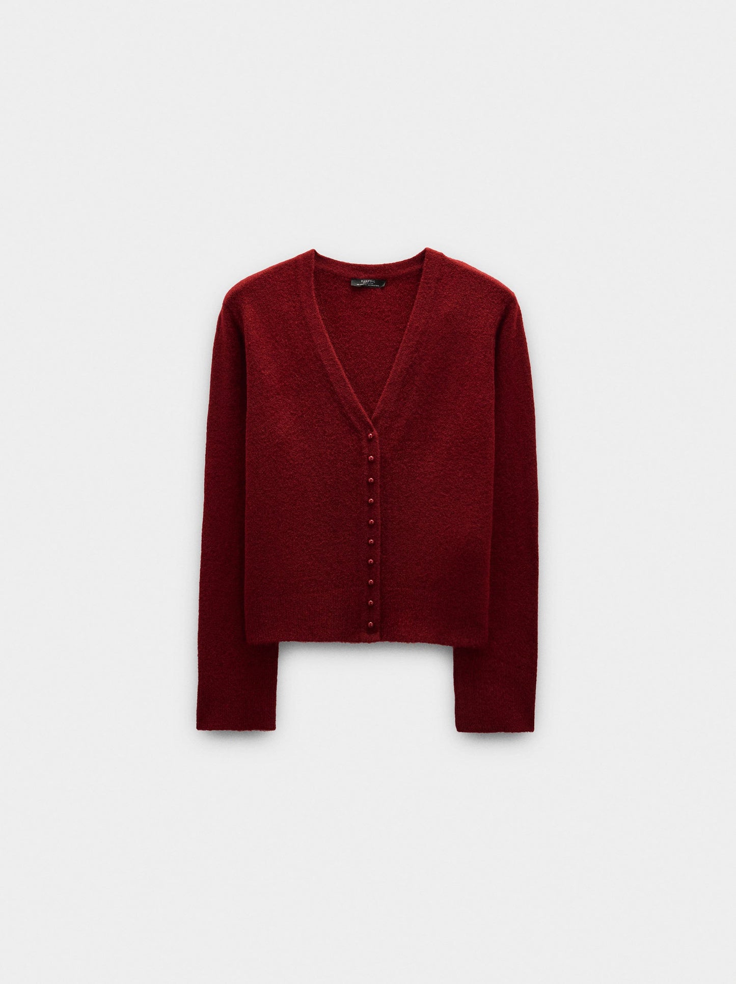 V-Neck Knit Cardigan