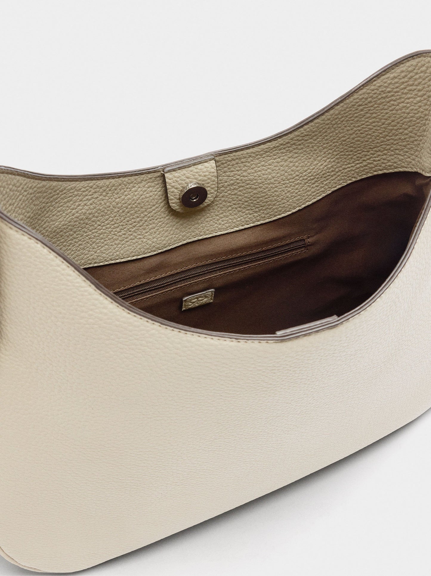 Shoulder Bag With Texture