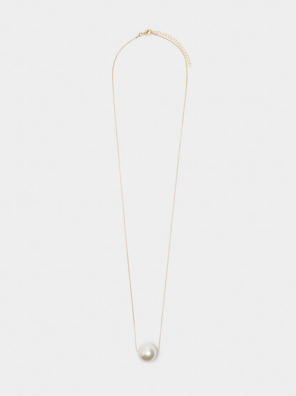 Long Necklace With Pearl