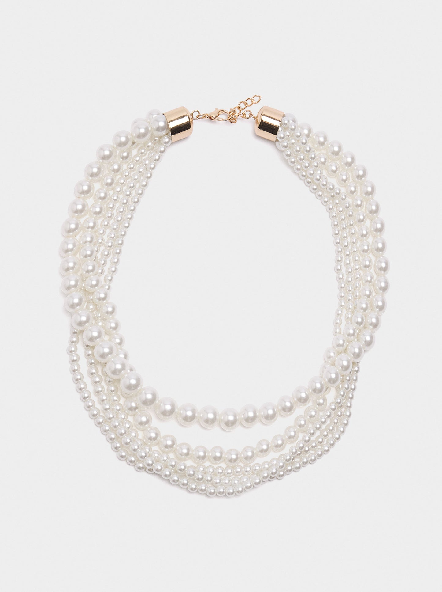 Multi-Collar With Pearls