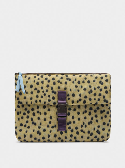 Laptop Case In Animal Printed Nylon 13"