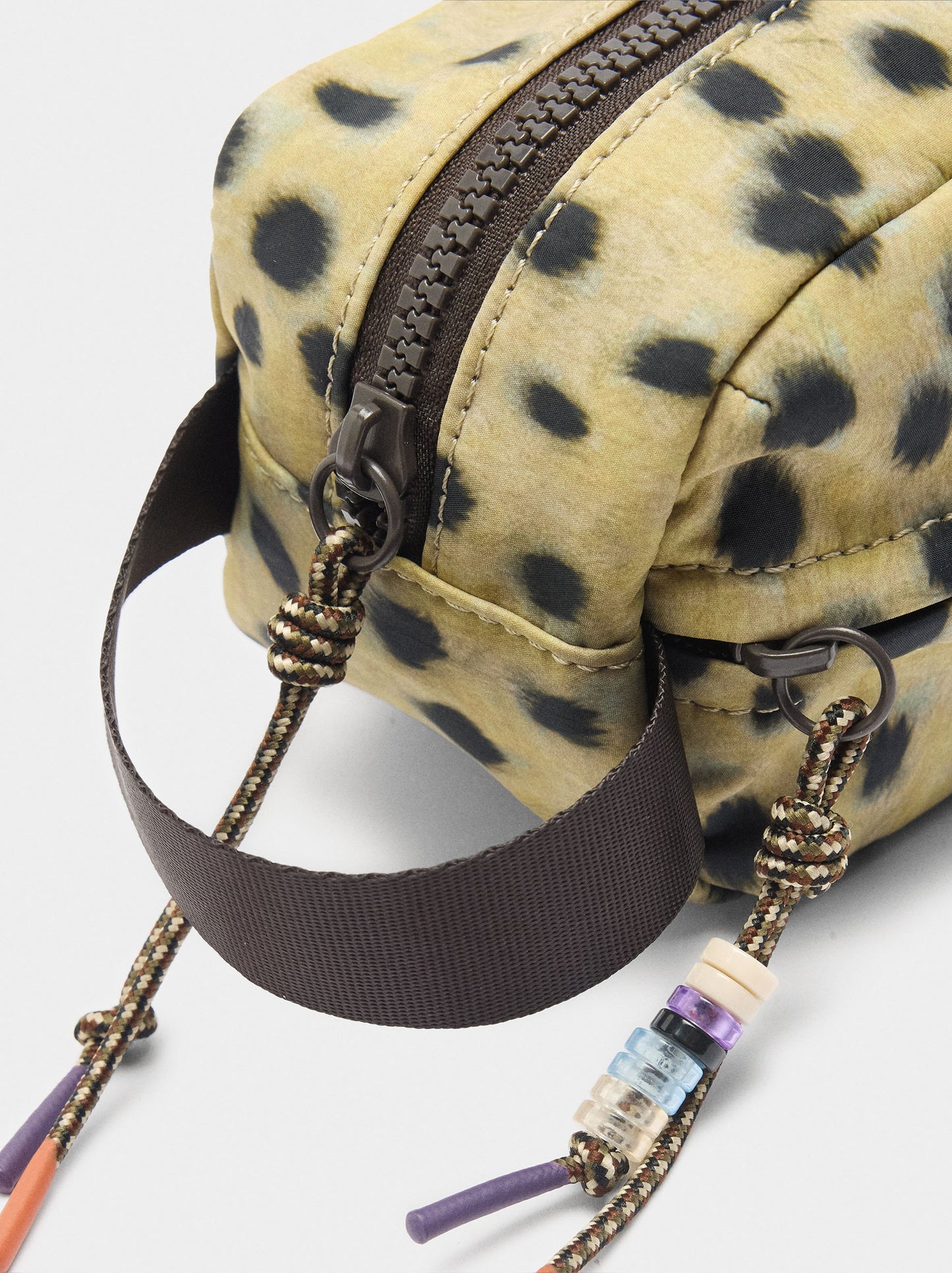 Nylon Case With Animal Print