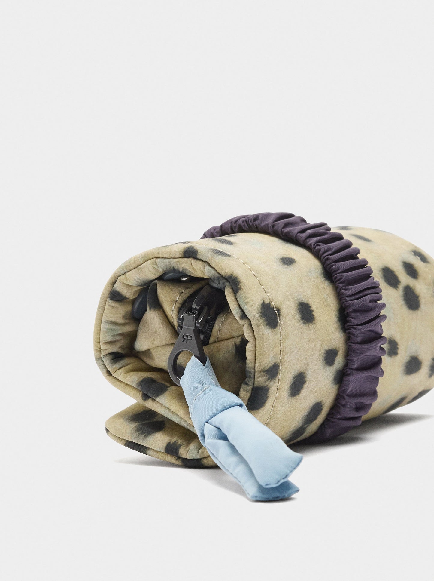 Jewellery Roll In Animal-Print Nylon
