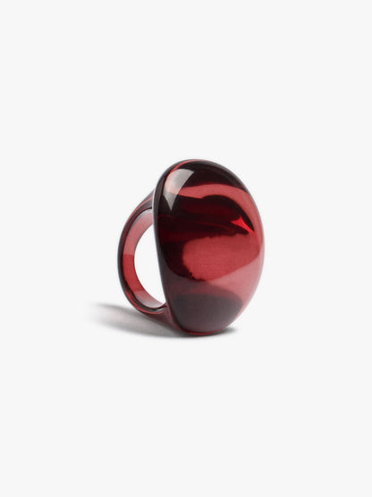 Maxi Ring With Resin