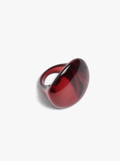 Maxi Ring With Resin