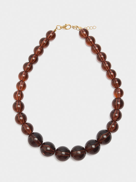 Short Necklace With Beads