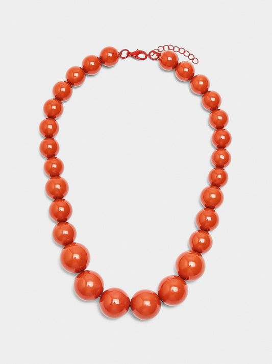 Short Necklace With Beads