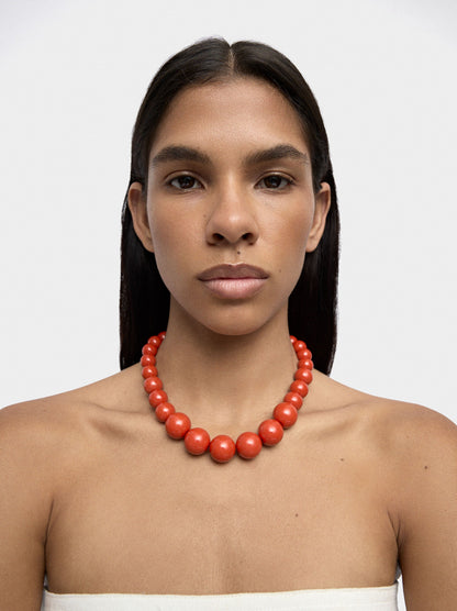 Short Necklace With Beads