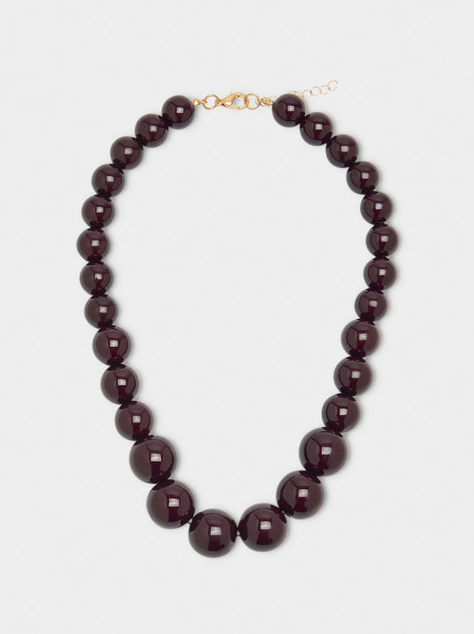 Short Necklace With Beads