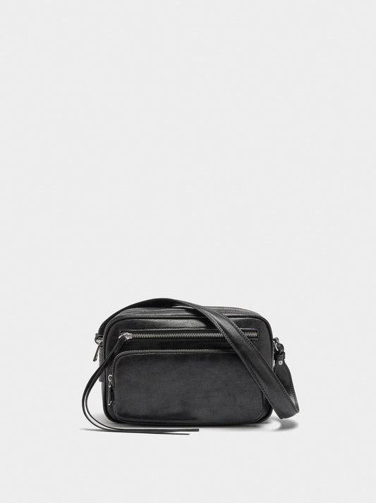 Crossbody Bag With Aged Effect