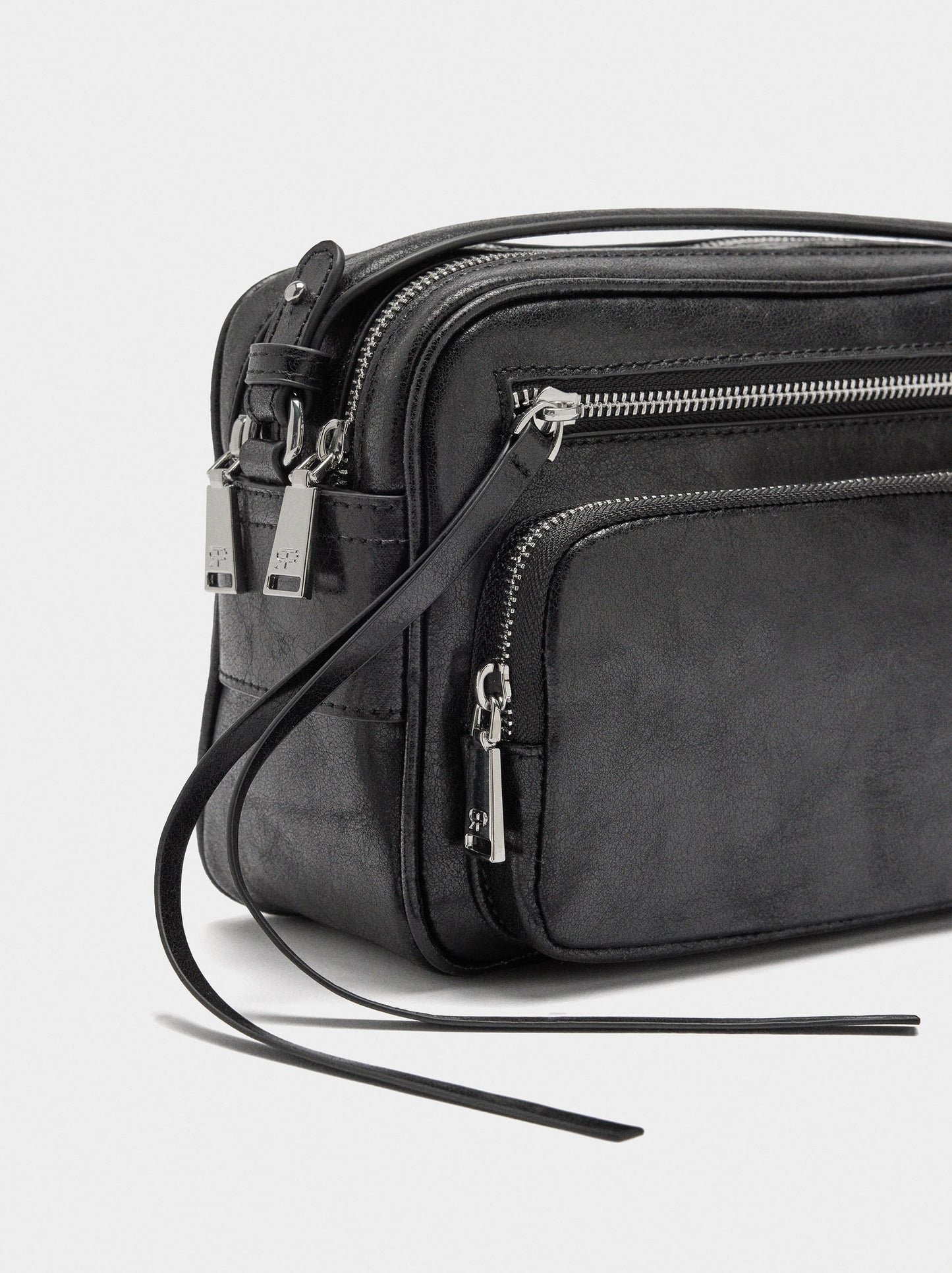Crossbody Bag With Aged Effect