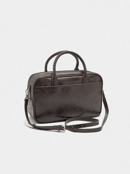Bowling Bag With Aged Effect