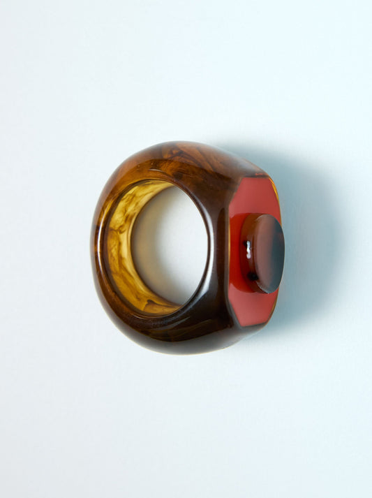 Ring With Stone Effect