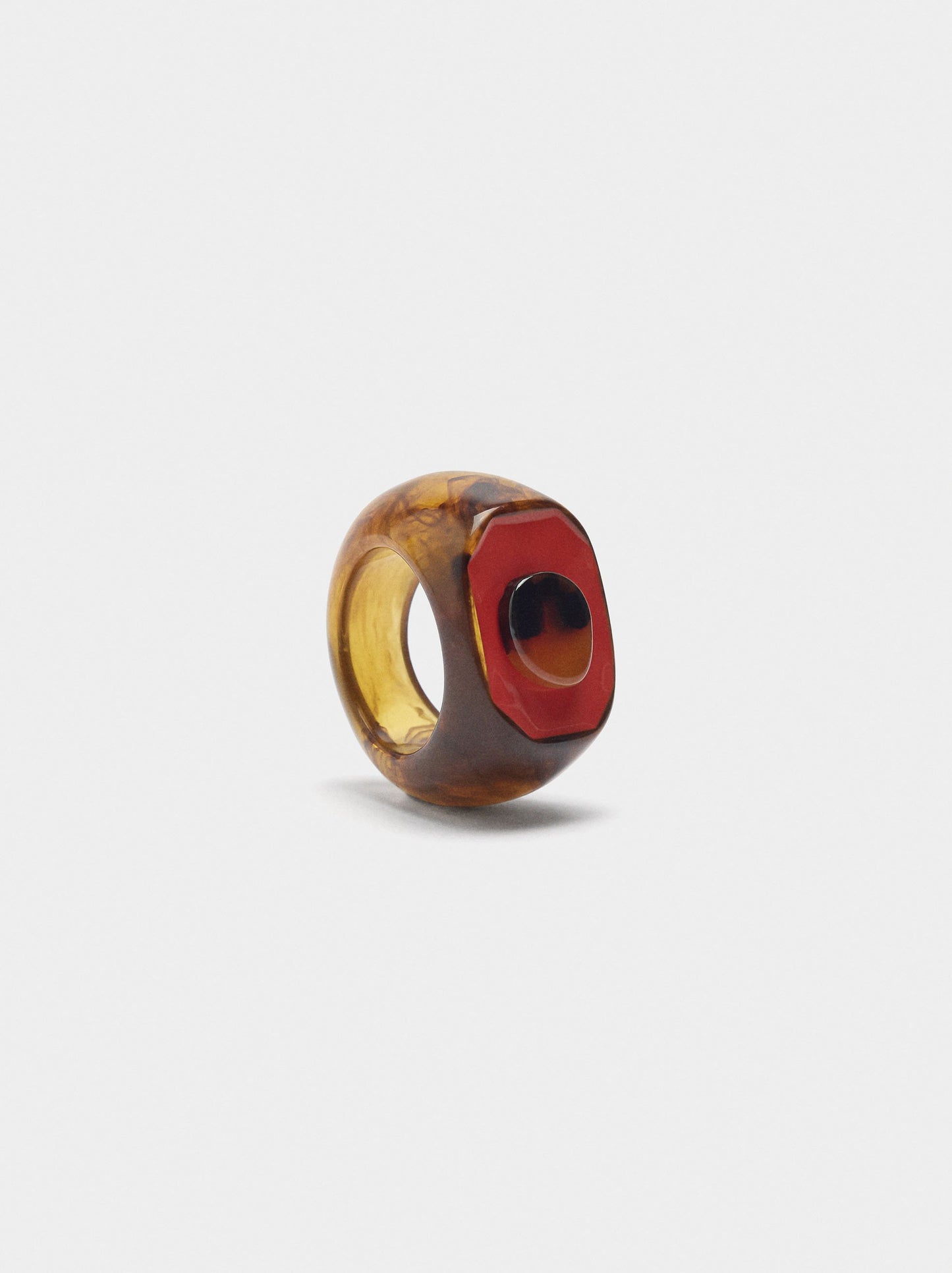 Ring With Stone Effect