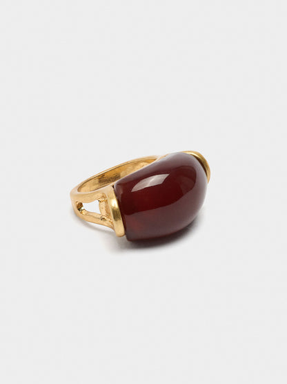 Maxi Ring With Stone Effect