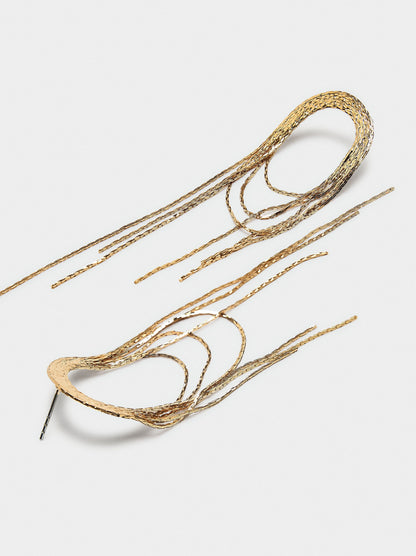 Long Cascading Earrings